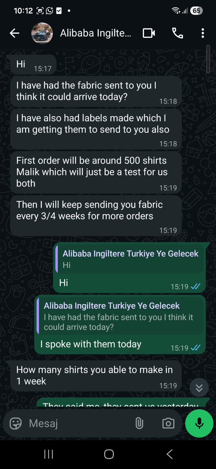 İngiltere müşteri konuşması 11