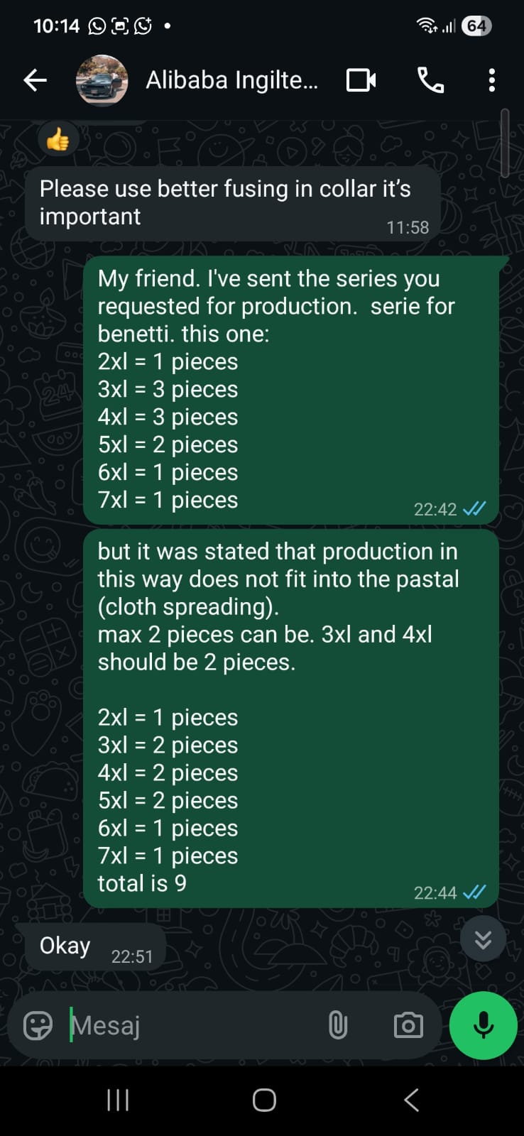 İngiltere müşteri konuşması 7