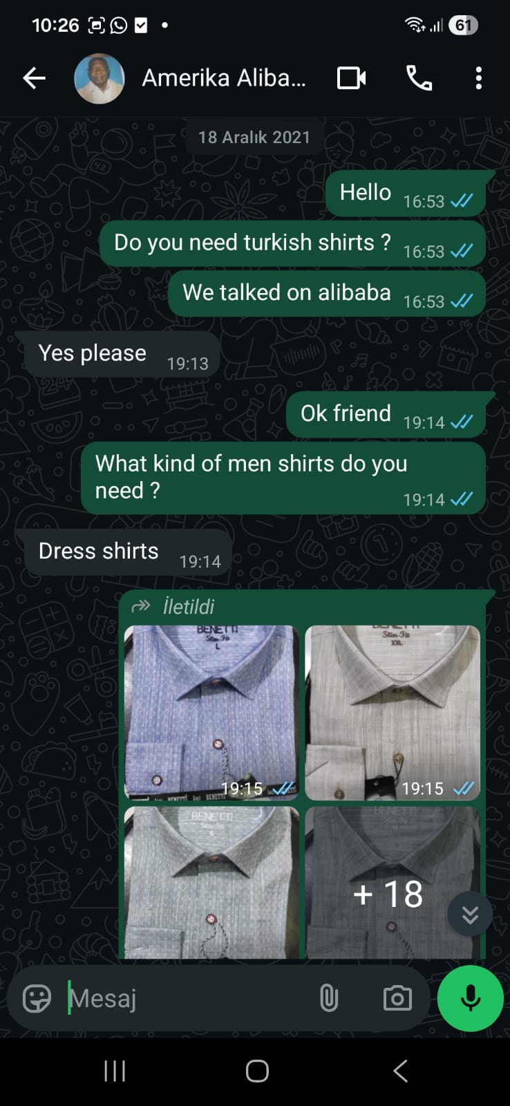 Amerika müşteri konuşması 6